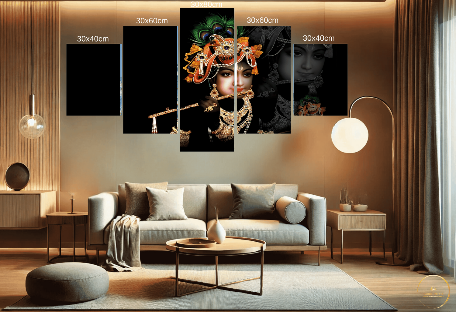 5 Piece Canvas Set