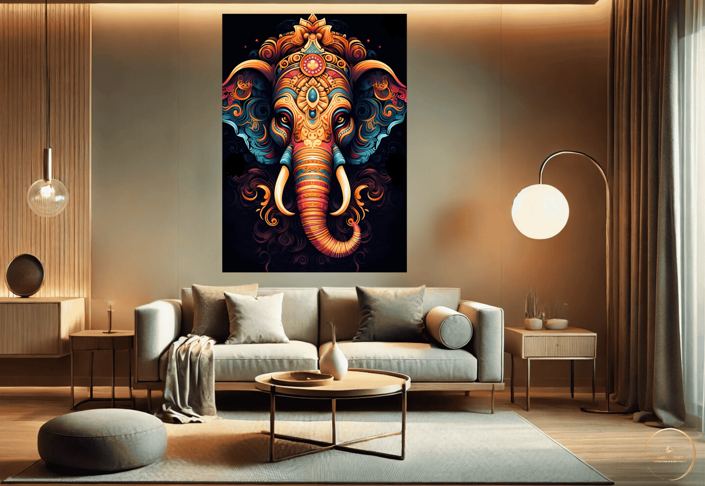 Colourful Lord Ganesh