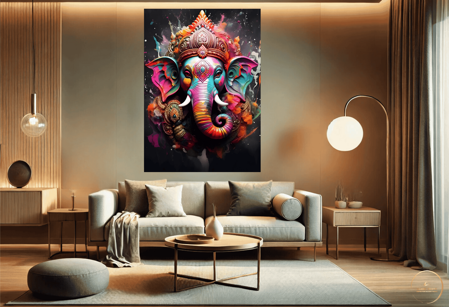 Colourful Lord Ganesh