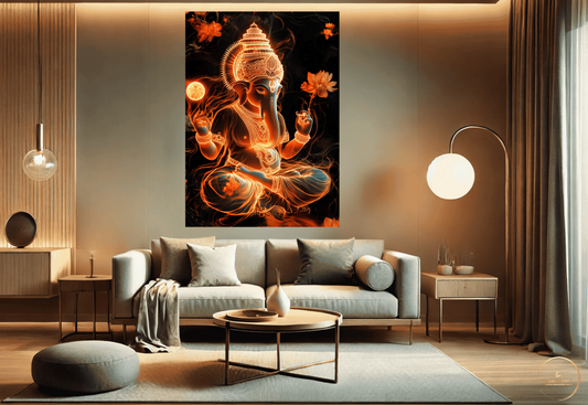Colourful Lord Ganesh