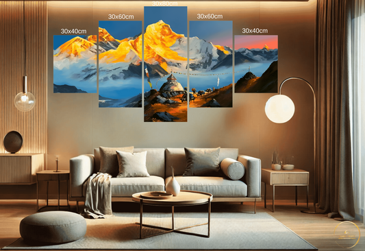 5 Pcs Himalayan Range