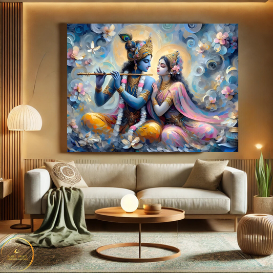 Radha & Krishna; Divine Harmony