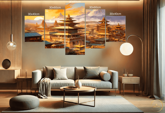 5 Pcs Kathmandu Heritage