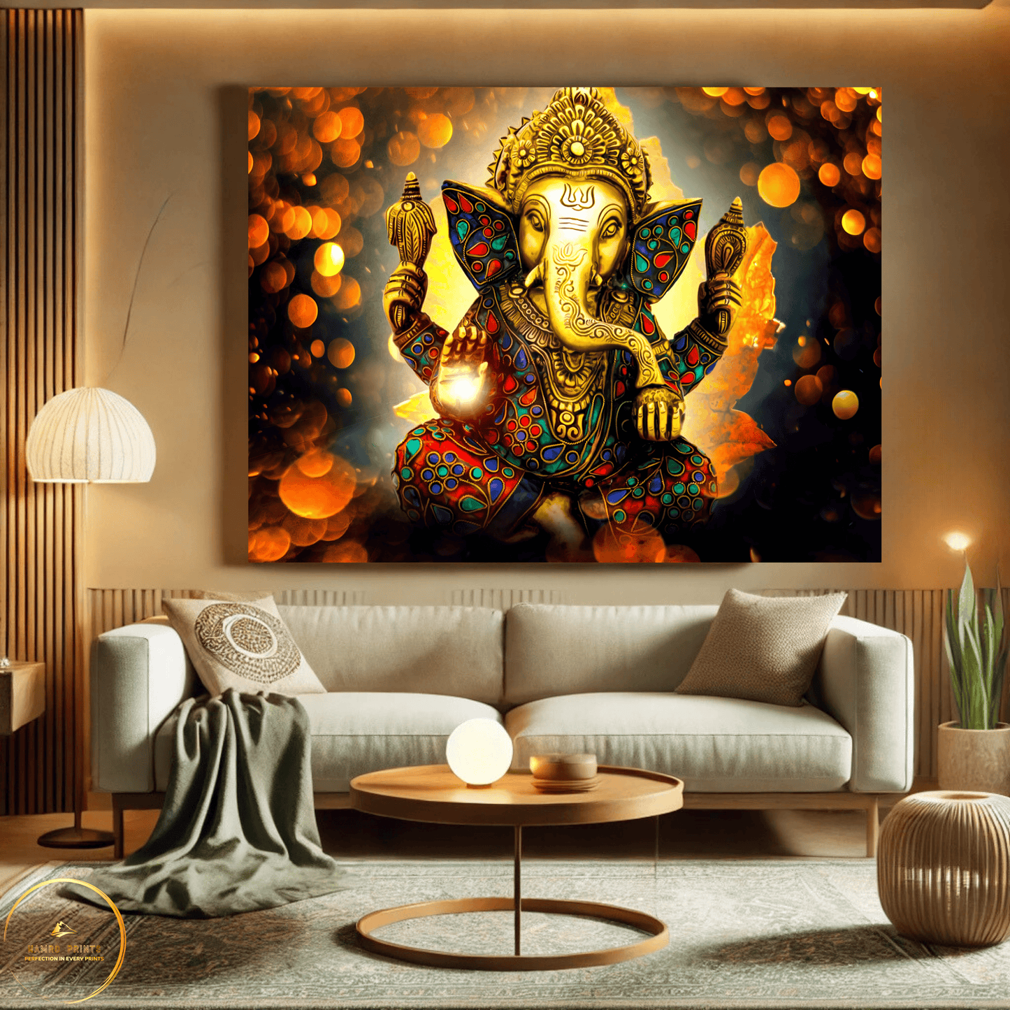 Eternal Lord Ganesh Canvas
