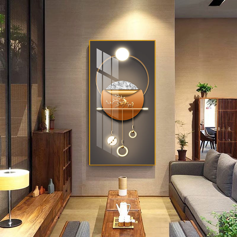 Beautiful Crystal Porcelain Wall Art