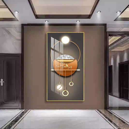 Beautiful Crystal Porcelain Wall Art