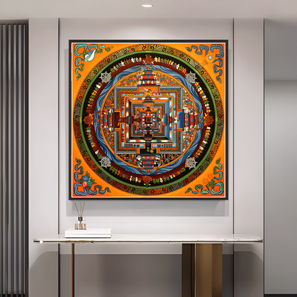 Mystical Nepalese Mandala